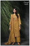 Amyaa 5126 By Ganga Cotton Satin Printed Plazzo Salwar Suits 